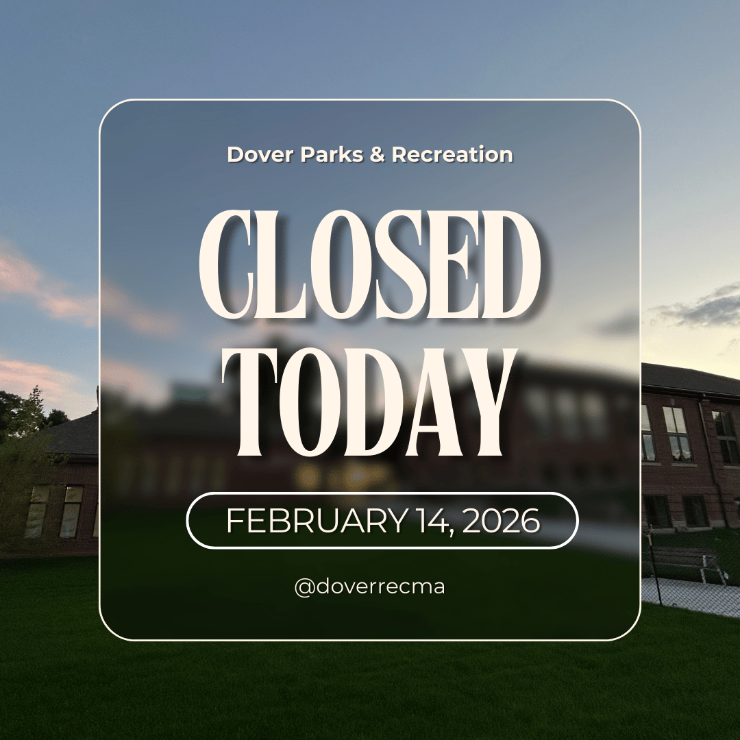 community center closed 2/14