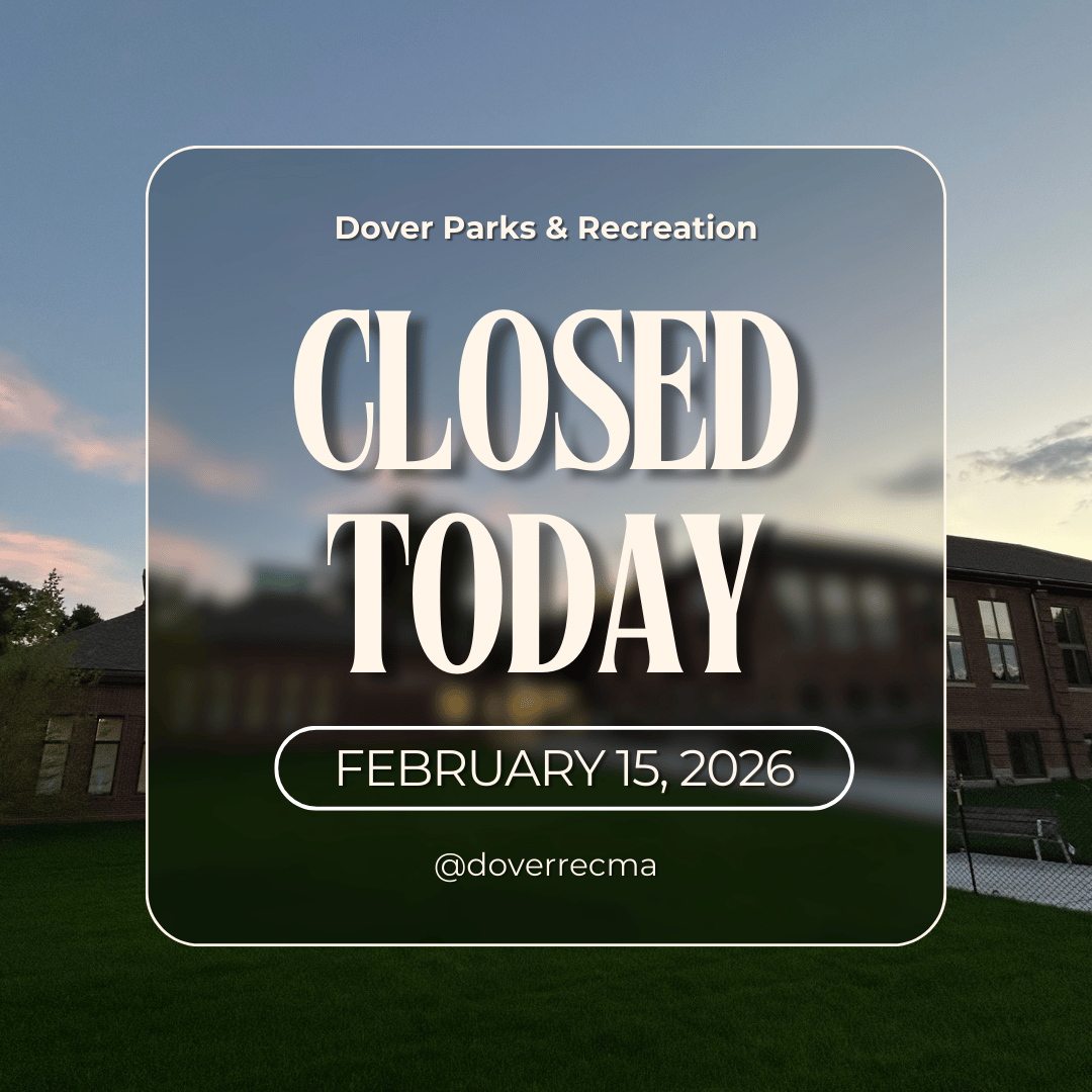 community center closed 2/15