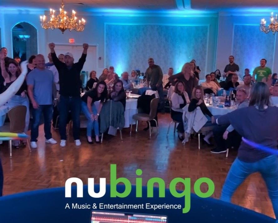 crowd of people excited playing bingo